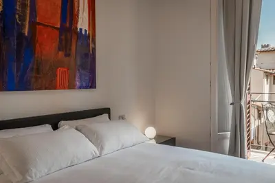 Letto o letti in una camera di The Tower Glimpse