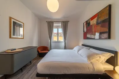Letto o letti in una camera di The Tower Glimpse