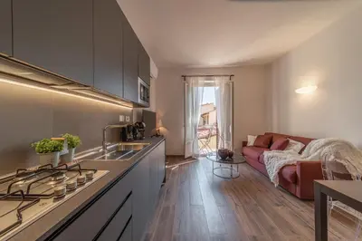 Cucina o angolo cottura di The Tower Glimpse