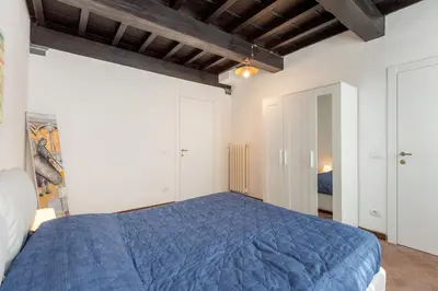 Letto o letti in una camera di Friends Of Florence