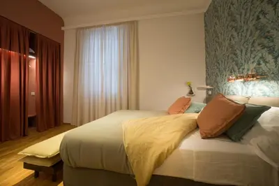 Letto o letti in una camera di B&B Santa Maria del Fiore