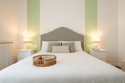 Letto o letti in una camera di Casa Batida