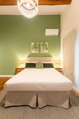 Letto o letti in una camera di Casa Batida