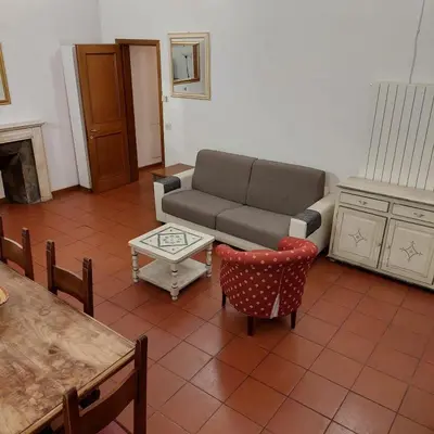 Area soggiorno di A stone's throw from the Duomo