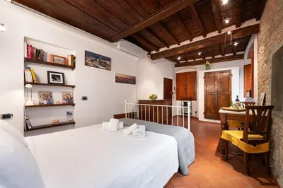 Letto o letti in una camera di Keys of Italy-CorsoS-9-Studio by Palazzo Vecchio