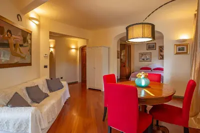 Letto o letti in una camera di Il Giardino di Malavolta