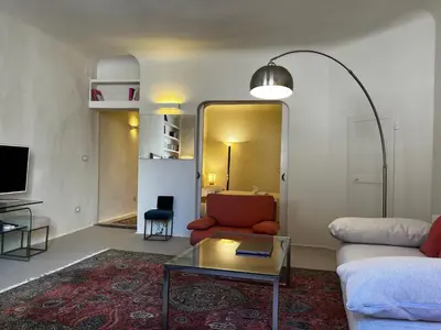 TV o dispositivi per l'intrattenimento presso Uffizi Charming Apartment