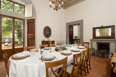 Planimetria di A Divine Vista - Frescoed Chianti Villa with Pool
