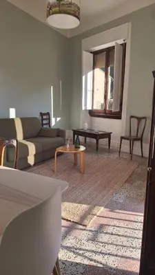 Area soggiorno di San Frediano Sunset Apartment