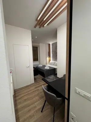 Letto o letti in una camera di Maison de Mathi