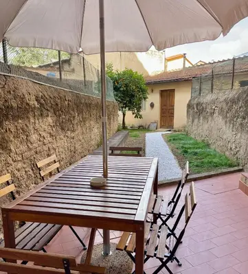 Patio o area all'aperto di Savoia Apartment