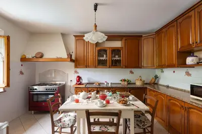 Cucina o angolo cottura di Villa Fornaci