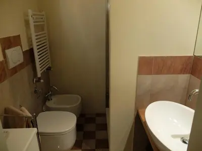 Bagno di Old Bridge Florence Apartment