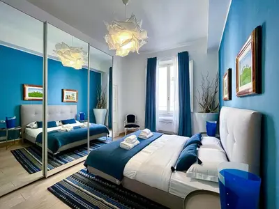 Letto o letti in una camera di Signoria Apartment