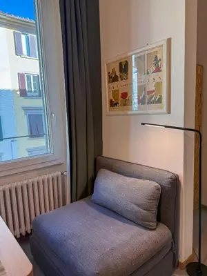 Area soggiorno di The Tiny Studio Firenze