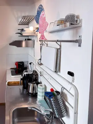 Cucina o angolo cottura di The Tiny Studio Firenze