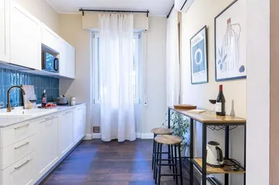 Cucina o angolo cottura di La tartaruga con la vela