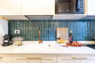 Cucina o angolo cottura di La tartaruga con la vela