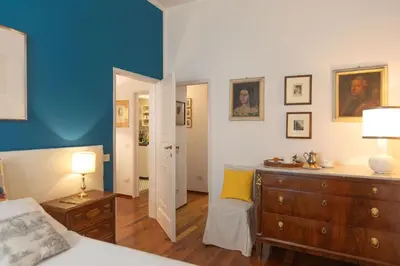 Letto o letti in una camera di Santa Croce