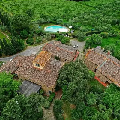 Villa In Village Among Val Di Pesa Vineyards