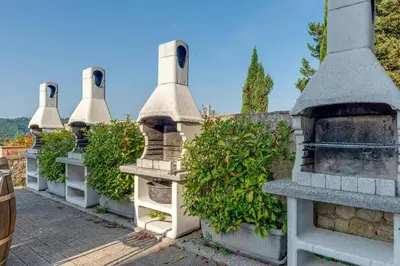 Giardino di Rustic Villa With Pool In The Heart Of Chianti