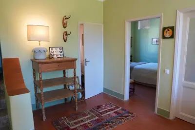 Letto o letti in una camera di The gardener - charming cottage