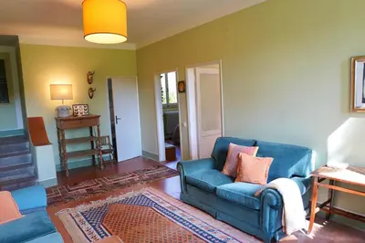 Area soggiorno di The gardener - charming cottage