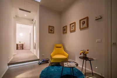 Area soggiorno di Relais Luce Florence