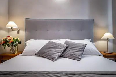 Letto o letti in una camera di Boutique Hotel Borgo