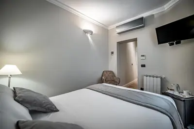 Letto o letti in una camera di Boutique Hotel Borgo