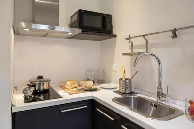 Cucina o angolo cottura di Novella Goldoni Suite-by Florence Concierge
