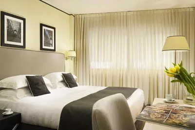 Letto o letti in una camera di Ponte Vecchio Suites & Spa
