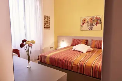 Letto o letti in una camera di Bianca B&B