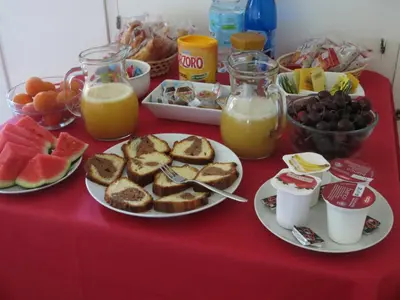 Cibo presso il bed & breakfast o nelle vicinanze