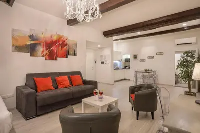 Area soggiorno di Florence Little Suite - Sweet Dreams in Florence