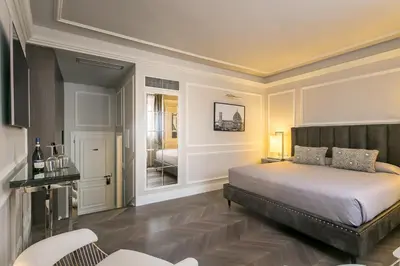 Letto o letti in una camera di Il Rivalta - Place of Charme