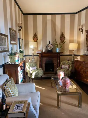 Area soggiorno di Hotel Hermitage