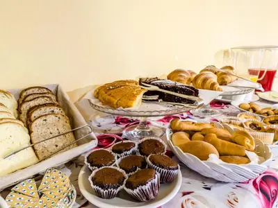 Cibo presso il bed & breakfast o nelle vicinanze