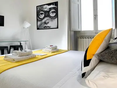 Letto o letti in una camera di 3B Firenze Centro