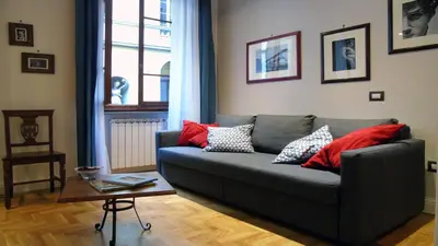 Area soggiorno di Duomo Classic Apartment
