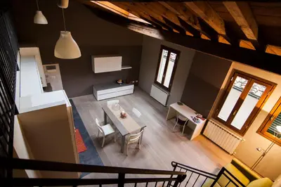 Area soggiorno di Sweet Home In Santa Croce