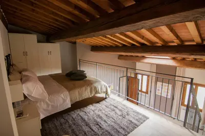 Letto o letti in una camera di Sweet Home In Santa Croce