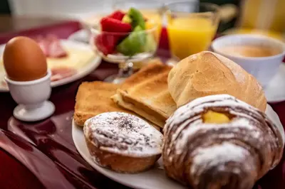 Cibo presso il bed & breakfast o nelle vicinanze