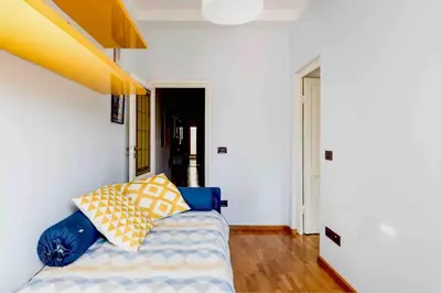 Letto o letti in una camera di La Musa di via Dante