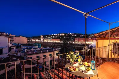 Balcone o terrazza di La Dimora Nova Florence with Terrace