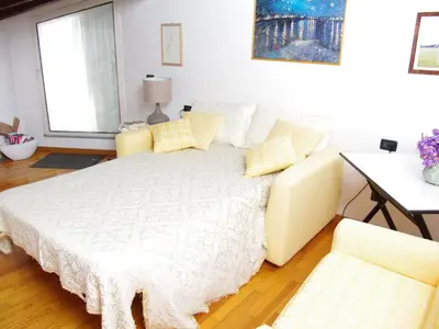 Letto o letti in una camera di Apartment Gli Artisti by Interhome