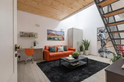 Area soggiorno di Emma & Olga Apartments -In the city Centre-