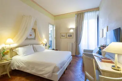 Letto o letti in una camera di Hotel Davanzati