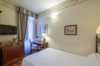 Letto o letti in una camera di Hotel Davanzati