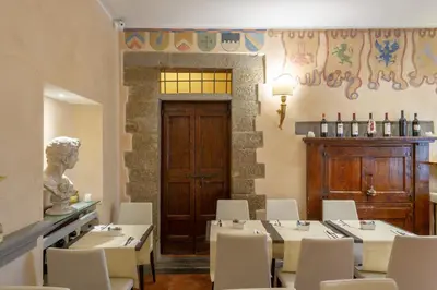 Area soggiorno di Hotel Davanzati